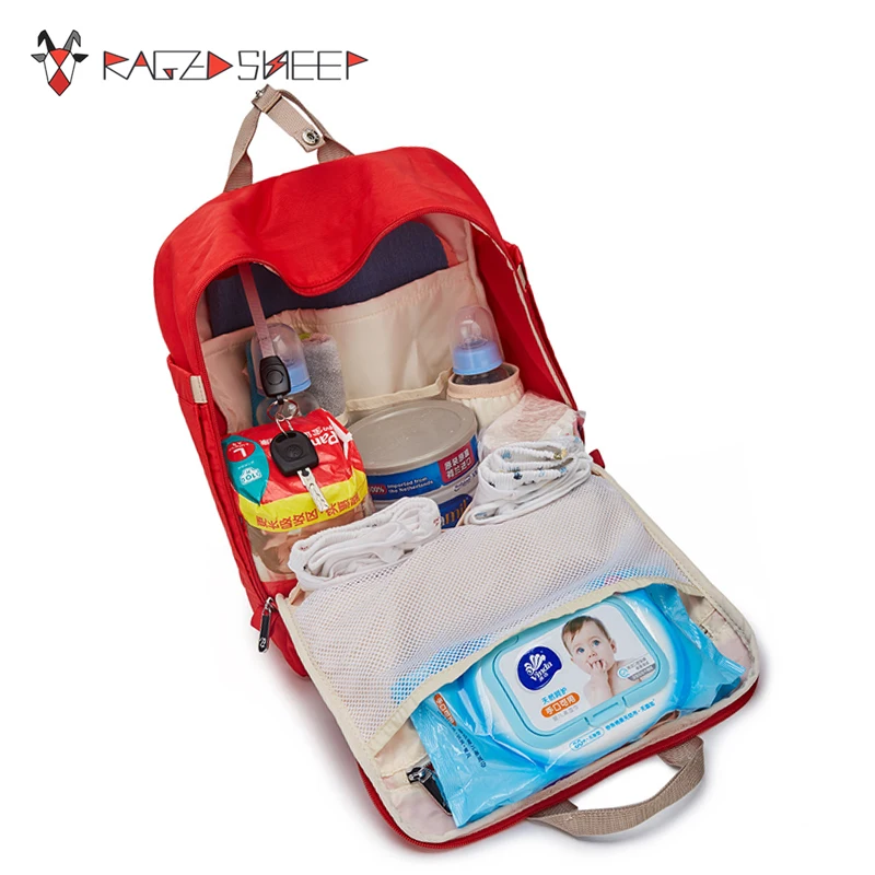 

2018 New Mummy Diaper Backpack Large Capacity Mother Waterproof Bag Multifunctional Travel Baby Backpack Stroller Nappy Bags C22