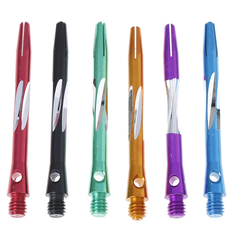 

1PC Aluminium Dart Shafts And Nice Pattern Darts Flights Dart Accessories For Professional Medium Darts 6 Colors Available