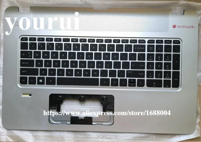 Оригинальный Для HP pavilion 17-P envy 17-K 763733-001 Клавиатура США и подставка для рук черный: