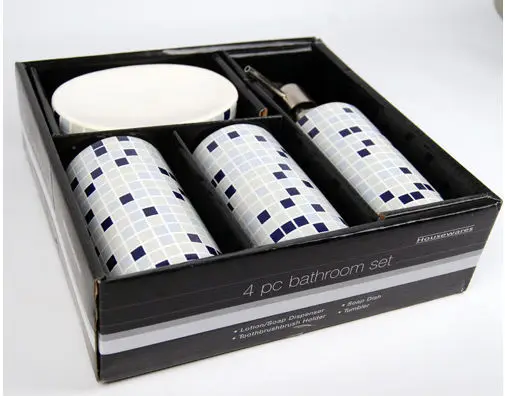 Bathroom Accessories Packaging bathroom accessories set white ceramic. home basics 4 piece bath Bathroom Accessories Packaging bathroom accessories set white ceramic. home basics 4 piece bath