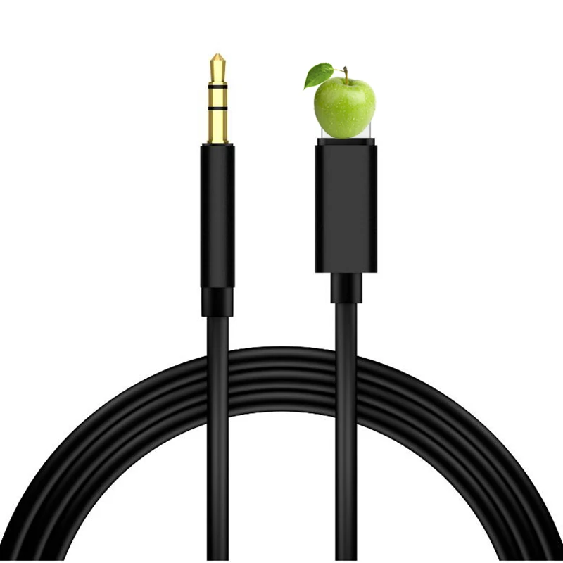 5 в для Lightning AUX автомобиля 3 мм аудио кабель iPhone 7 8 X XR Передача адаптер папа 1 м