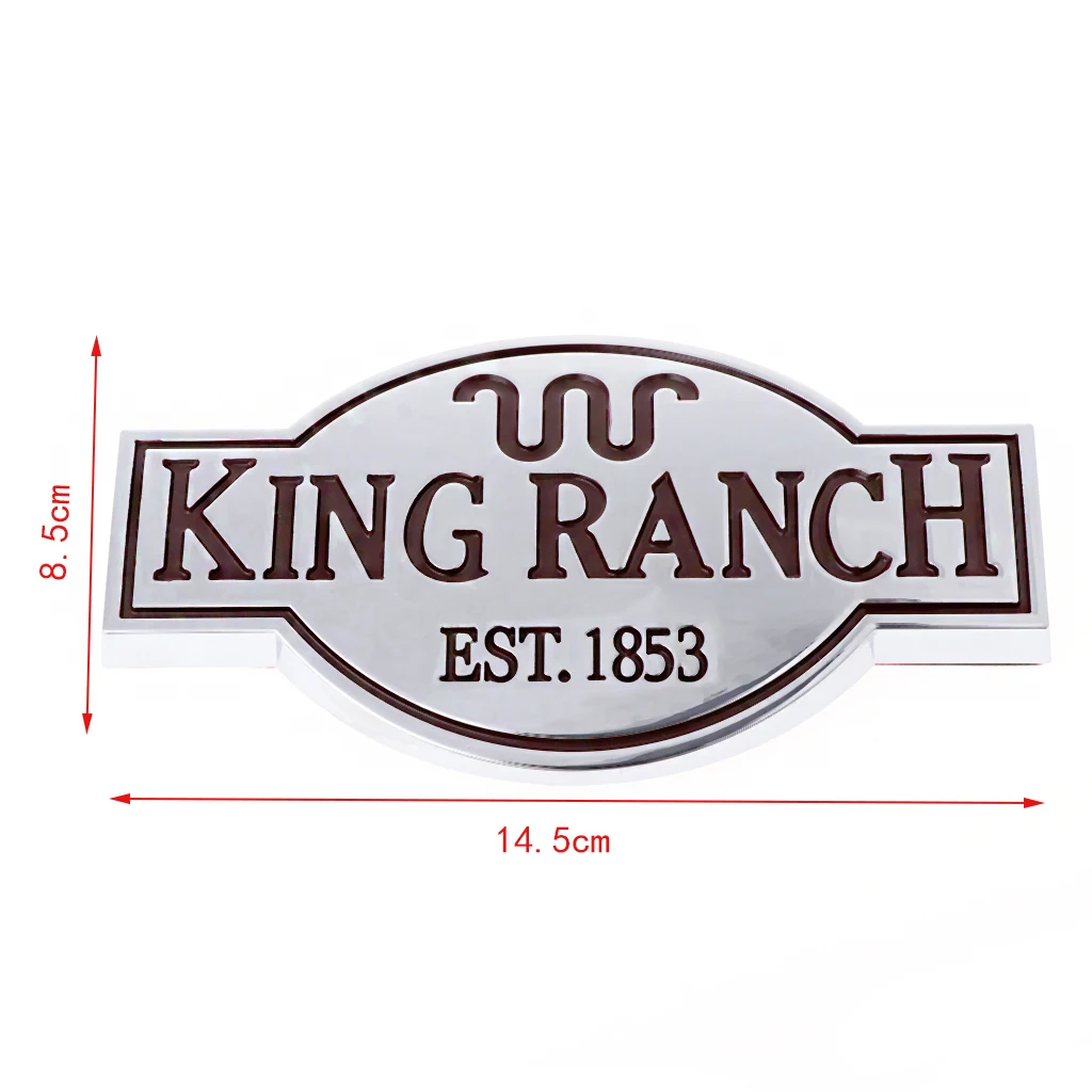 Эмблема двери багажника King Ranch логотип наклейка на 2011 2017 Ford Expedition F150 F250 F350 F450