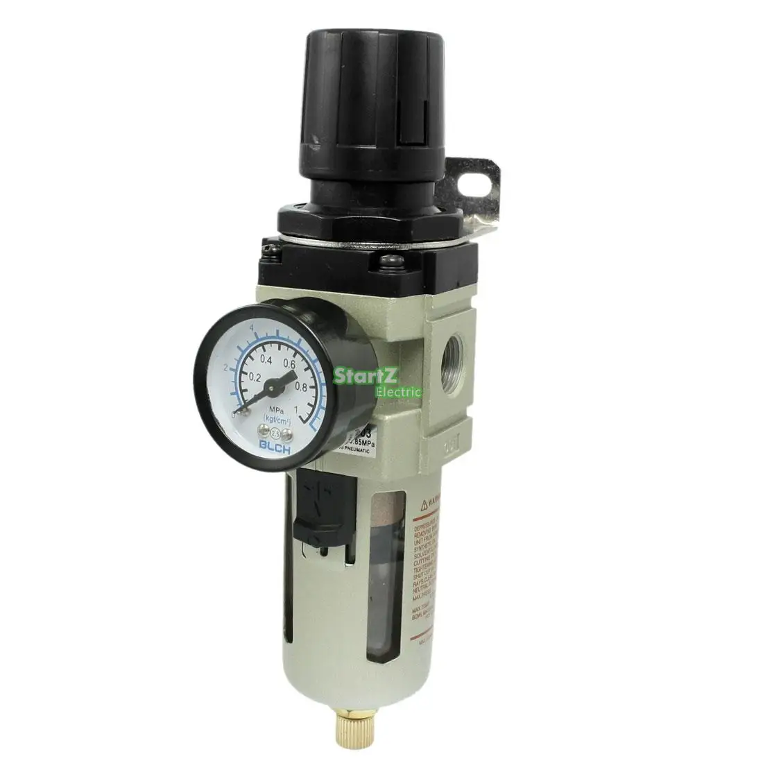 Fevas Air Oil Water Seperator Filter G3/8 Air Regulator Controller Pneumatic Regulator AW3000-03 New 