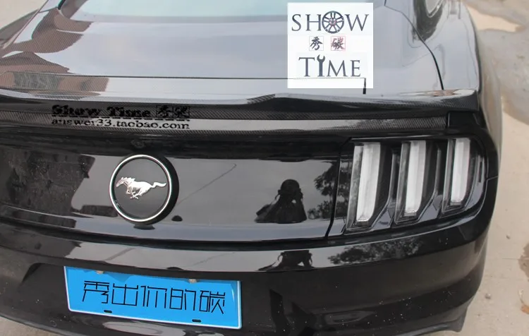 Подходит для Ford mustang углеродного волокна задний авто спойлер Крыло заднее крыло высокое качество