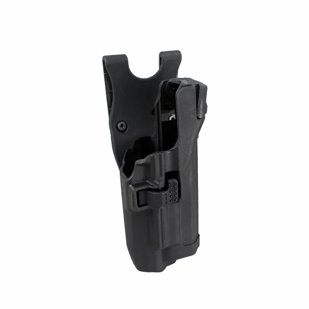 

Tactical Serpa Level 3 Light Bearing Auto Lock Duty Right Hand Pistol Holster with Belt Loop for Glock 17 19 22 23 31 32