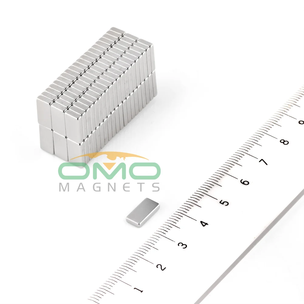 100Pcs N50 Strong Mini Block Cuboid Magnet 10mm x 5mm x 3mm Rare Earth Neodymium