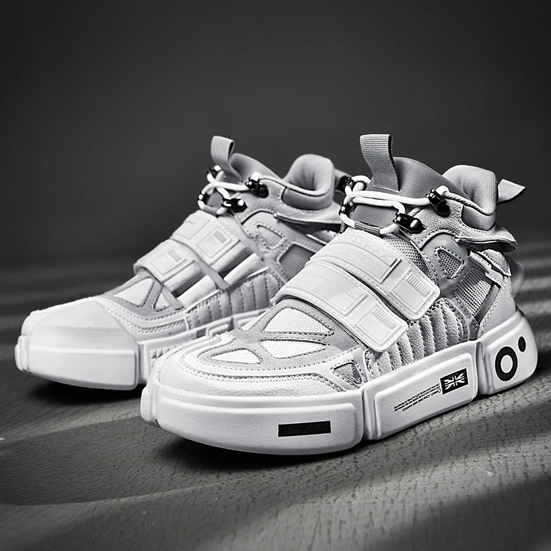 Reflective Chunky Hip Hop Platform Shoes 8 Reflective Chunky Hip Hop Platform Shoes 8