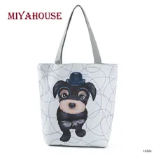 

Miyahouse Cartoon Printed Beach Bags Female Canvas Tote Handbags High Capacity Women Daily Use Single Shoulder Shopping Bag