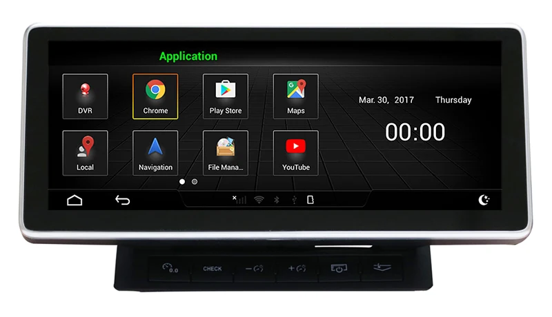 Top Au di A6 Dashboard Multimedia 10.25 Wide Touch Aftermarket Screen 2G RAM 32G ROM 0