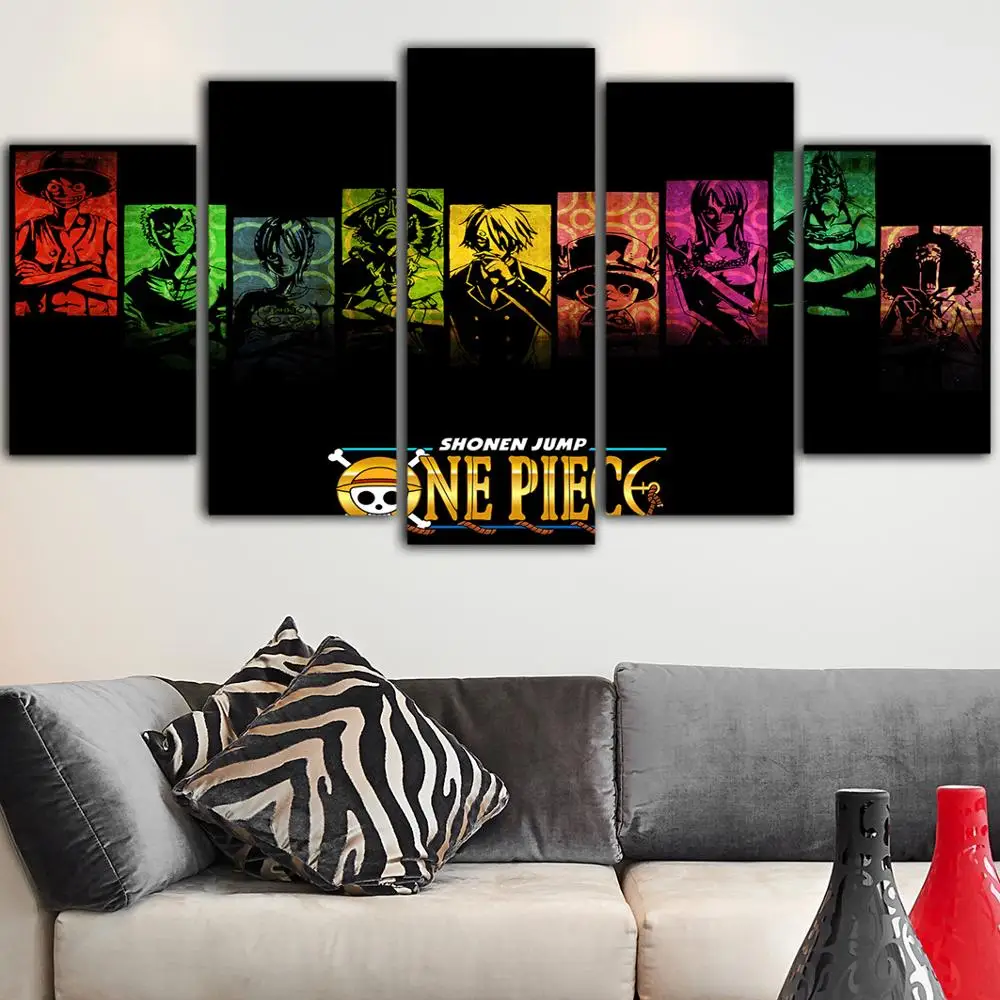 5 шт. постеры один предмет Pintura холст печать настенные фотографии Duvar tabloar Toile Peinture