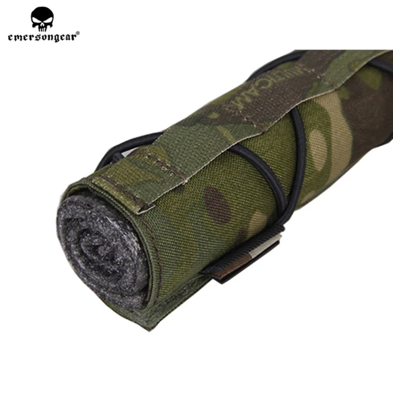 Emerson gear Emerson 22 см подавитель глушителя Mirage Cover Shield Sleeve глушитель чехол для страйкбола