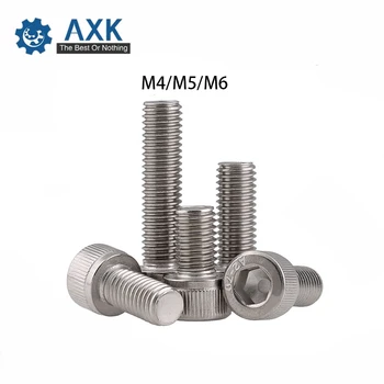 

Bicycle Bolts Hex Socket Head Cap Screws 304 Stainless Steel Machine M2*3 High Electrical Lot (20 Pieces/lot) Hexagon 20pcs M4