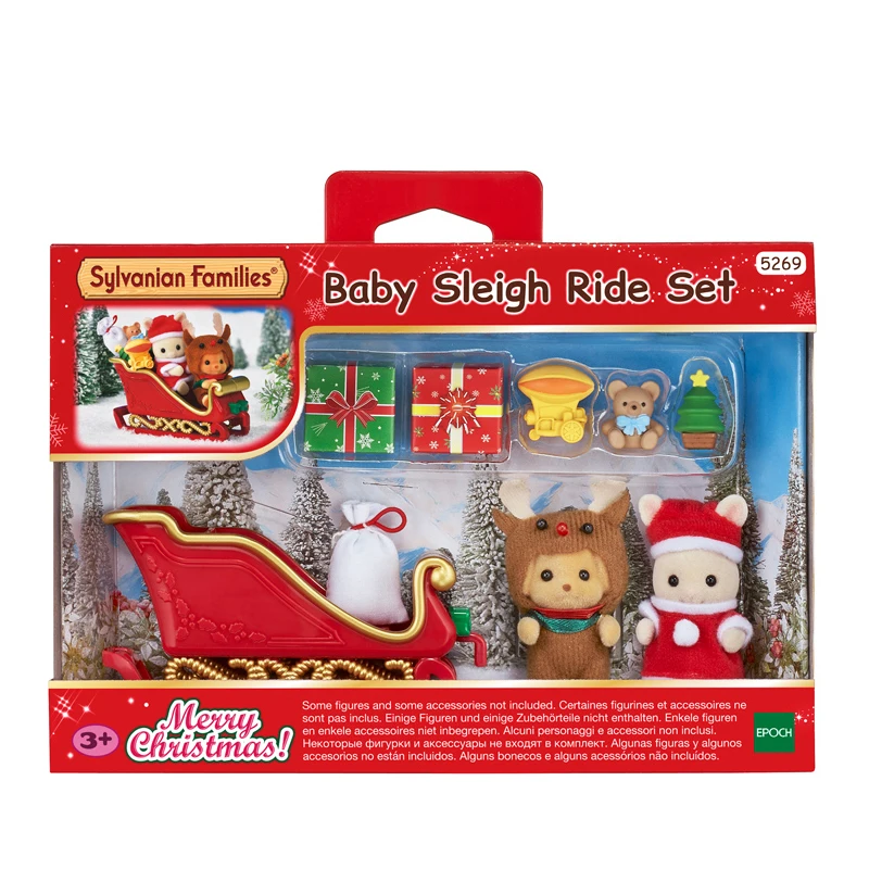 Sylvanian Family пушистый кукольный домик игровой набор фигурки ограниченная серия