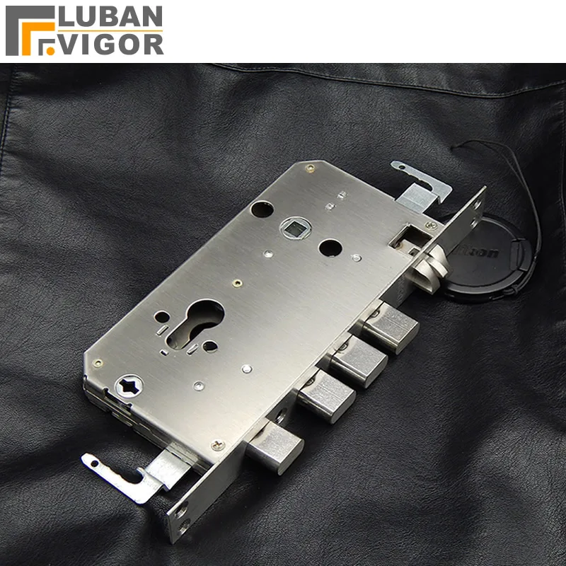 High quality,304 stainless steel security door lock body,silent tongue,Replace lock body,lock