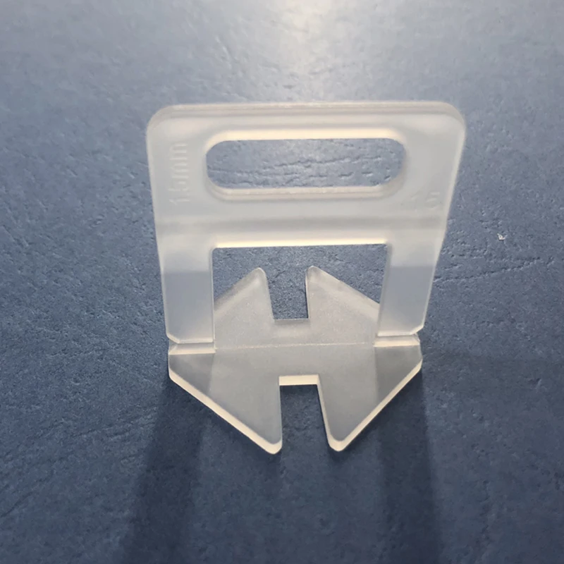 

100pcs Plastic Ceramic Tile Leveling System Clips Plumbers 1.5mm Gap Wall FloorType Leveling System Tool High Quality