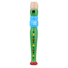 Высококачественный деревянный пикколо-флейта звук музыкальная инструмент раннее образование подарок для детей, дети, ребенок(цвет случайный