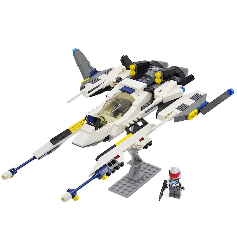 

GUDI Star Wars White Lion fighter figure Alien Space invasion Building Blocks Sets Bricks Model Kids Toys Compatible Legoings
