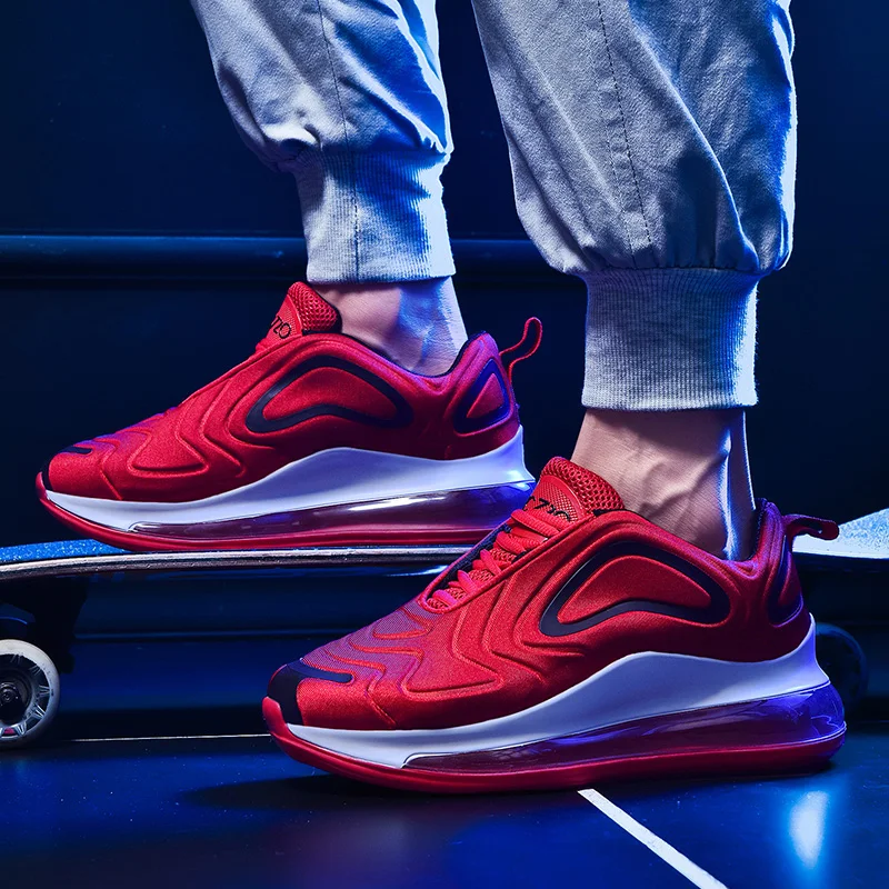 

2019 New Arrival Spring Men Sneakers High Quality Air Cushion Fashion Casual Shoes Lover Comfortable Breathable Casual Shoes Men