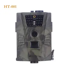 Goujxcy охотничья камера HT-001 с пультом дистанционного управления Водонепроницаемый ночного видения Дикая камера лесные животные фото ловушки Скауты