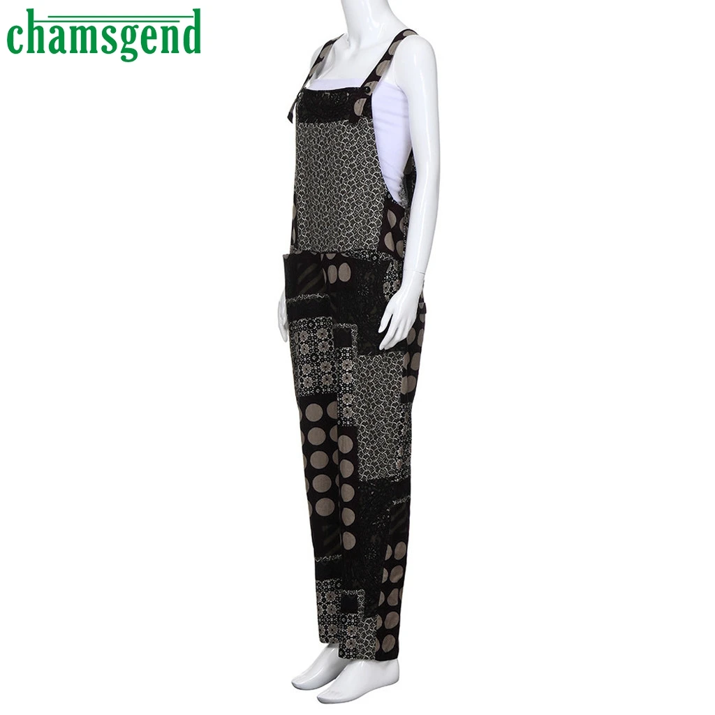 Chamsgend, 5xl, комбинезон, женский, свободный, комбинезон, брюки, женские, винтажные, свободные, комбинезон, повседневные Комбинезоны, комбинезоны, широкие, комбинезон#4