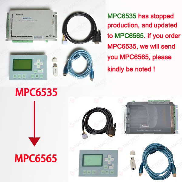 

Leetro MPC6535 CO2 Laser Engraving Controller System