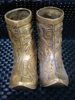 

Free deliveryTo fake something antique of a pair of brass boots