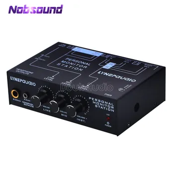 

2020 Nobsound Mini 3 Channel Personal Monitor Station Audio Sound Amplifier Headset Listening Mixer