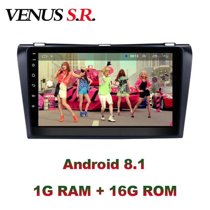 Cheap VenusSR Android 8.1 2.5D car dvd For Mazda 3 Radio 2004-2013 multimedia GPS Radio stereo gps navigation 5