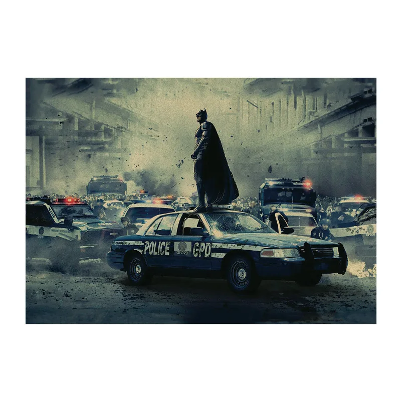 

Joker classic Hollywood HERO movie / Batman 05/kraft paper/bar poster/Wall stickers /Retro Poster/decorative painting 51x35.5cm