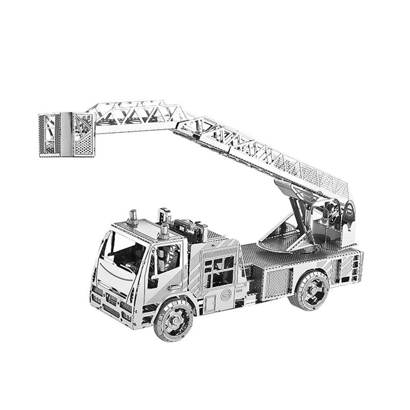 3D металлические Пазлы Модель тяжелая техника технический грузовик DIY лазерная резка ручные головоломки наборы для взрослых домашний декор подарки игрушки
