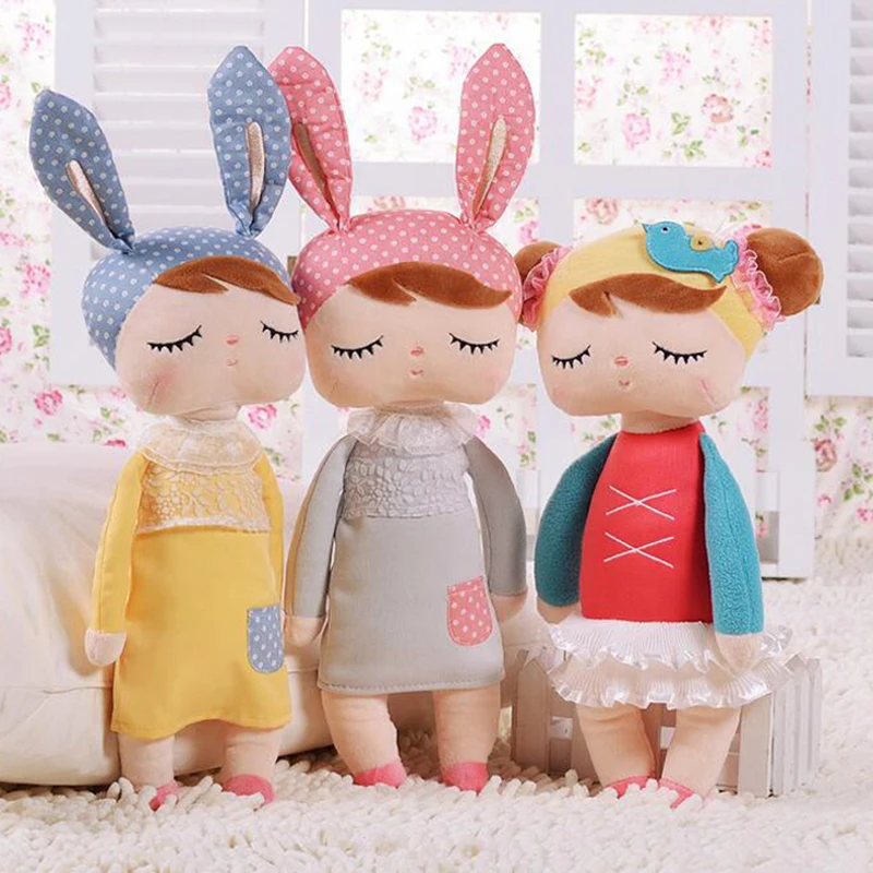 Metoo Angela Rabbit Plush Toy Baby Doll Sweet Cute Stuffed Animal Toys Doll juguete For Kids Girls BirthdayChristmas Gifts (12)