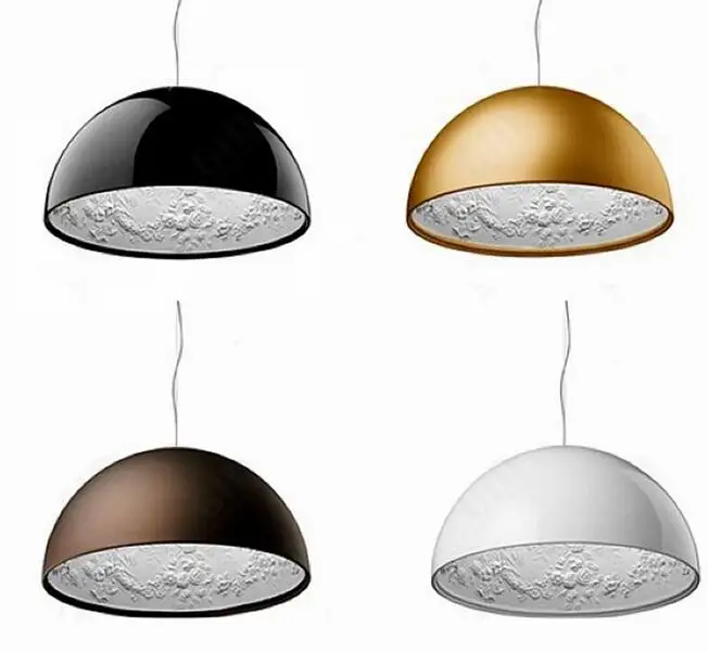 

Modern Minimalism FRP Resin Material Foyer E27 LED Pendant Light Marcel Wanders Internal Pattern Skygarden Led Hanging Light