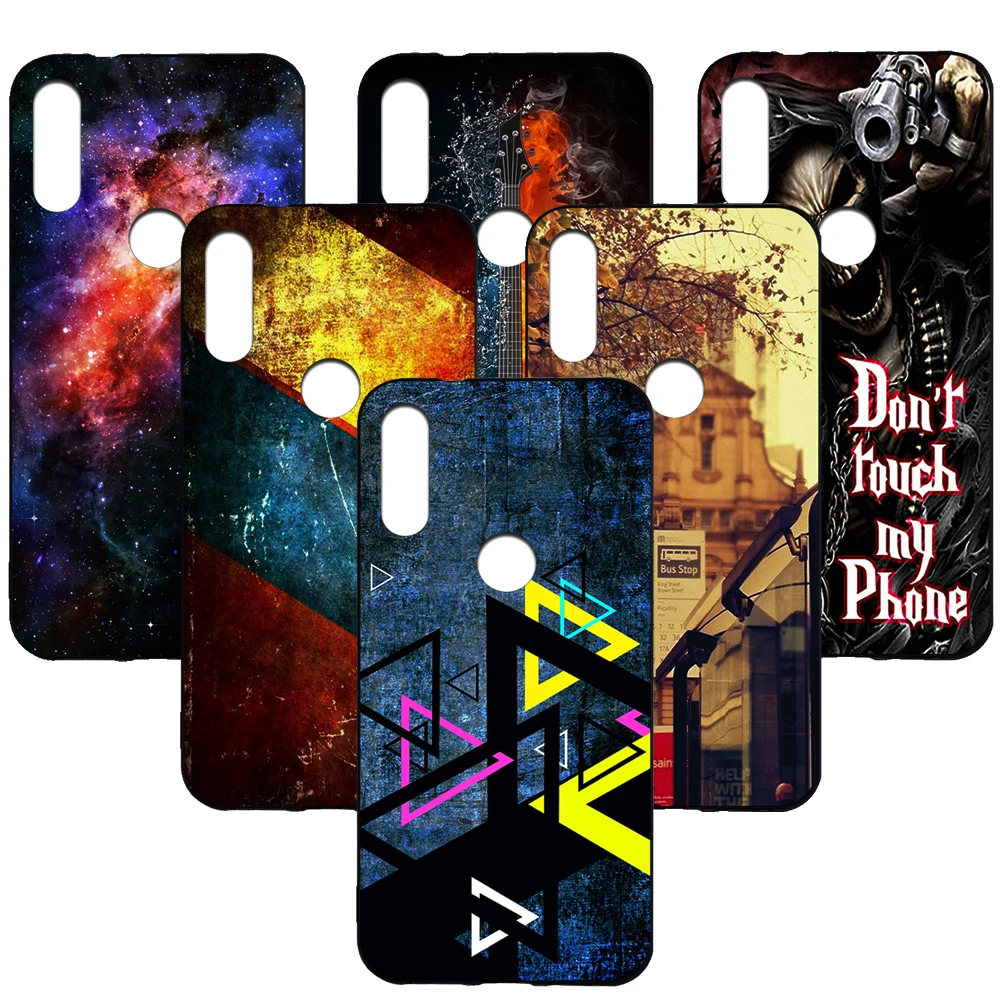 

For ASUS ZenFone Max Pro M2 (ZB631KL) Colored drawing Cartoon Fundas Soft Silicone Cover Case for ZB631KL Printed Phone Cover