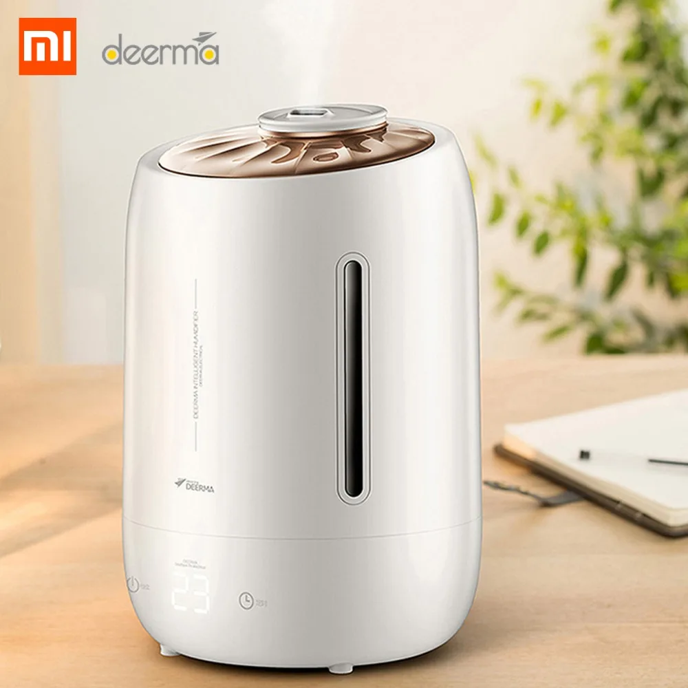 Xiaomi Deerma F600 увлажнитель воздуха туман 5L тихий ароматический Сенсорный экран
