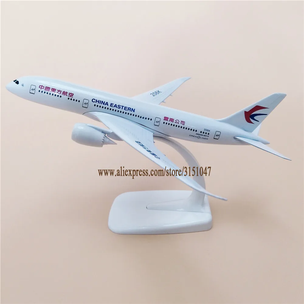 

Alloy Metal Air China Eastern Airlines B787 Airplane Model Eastern Boeing 787-9 Airways Plane Model Stand Aircraft Gifts 20cm