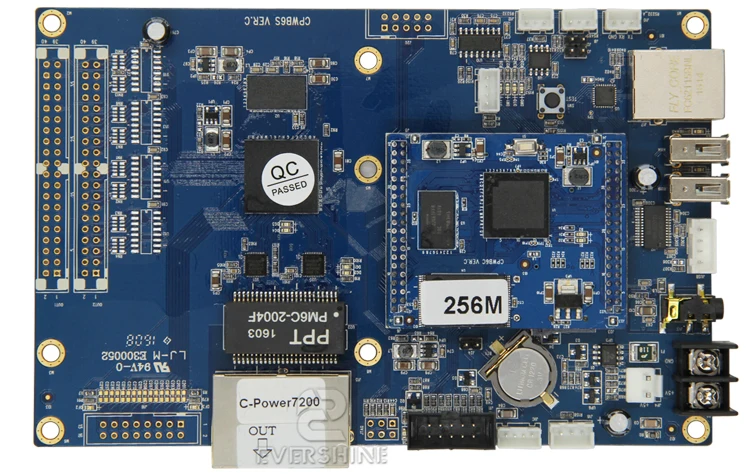 Controlador e cartão de Memória e placa Faixa de Controle de 640x480 Lúmen C power7200 Vídeo Assíncrono Levou Principal Pixels 4 Lúmen C-Power7200 vídeo Assíncrono LEVOU controlador cartão