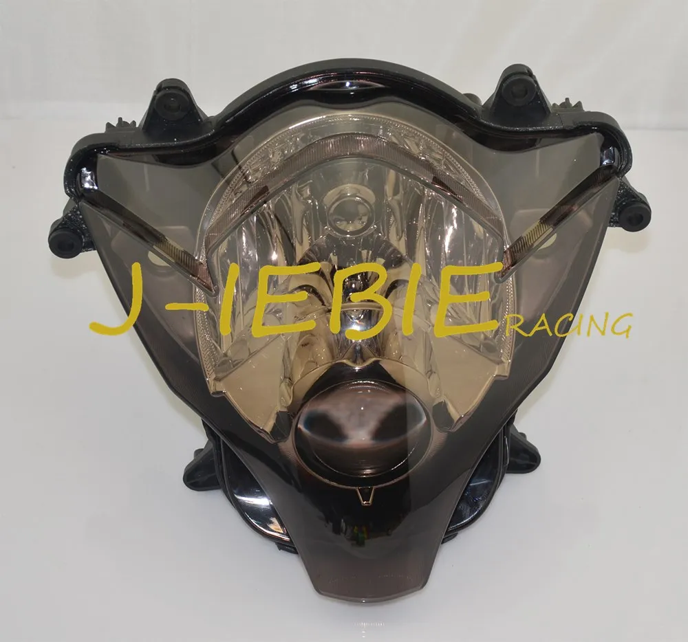 

Smoke Front Headlight Head Light Lamp Assembly For Suzuki GSXR 600/750 GSXR600 GSXR750 2006 2007