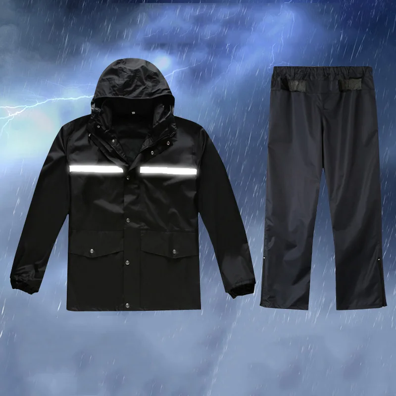 Высокий сивибли светоотражающий дождевик костюм дорожная спасательная взрослая