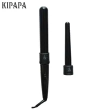 KIPAPA 2 в 1 волосы волной Утюг 18-32 мм Керамика щипцы для завивки 410F конус электрические вьющиеся волосы керлинг палочка тепла Путешествия инструмент для укладки