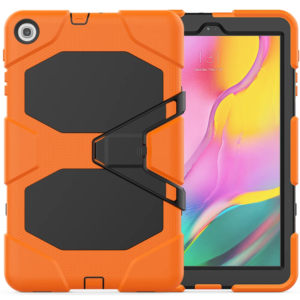 Детский чехол для Samsung Galaxy Tab A SM-T510 SM-T515 T510 T515 противоударный корпус из пены eva Funda Подставка для планшета+ ручка+ пленка