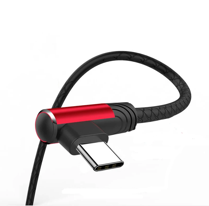 1 m 2 m Тип usb C кабель для samsung S10 S9 S8 Plus One plus 6 5 T Тип-c Cable2.4A USB-C Зарядное устройство быстрой зарядки в тканевой оплетке