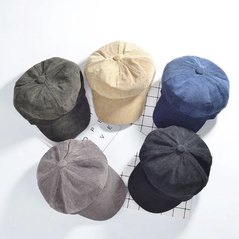 2017 metting joura Вельветовая Кепка anise newsboy Ретро литературная Женская snapback для отдыха