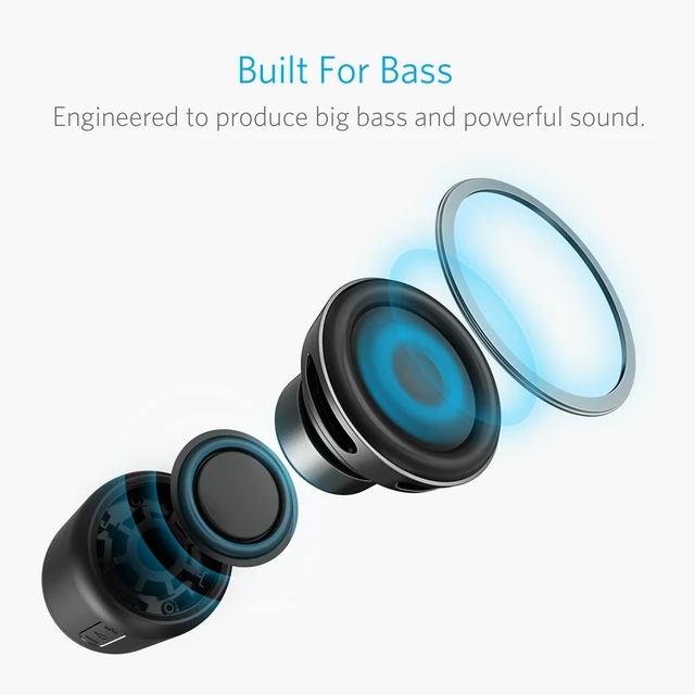 Anker Soundcore Mini, Super-Portable Bluetooth Speaker with FM Radio,  15-Hour Playtime, 66 ft Bluetooth Range, Enhanced Bass, No - AliExpress