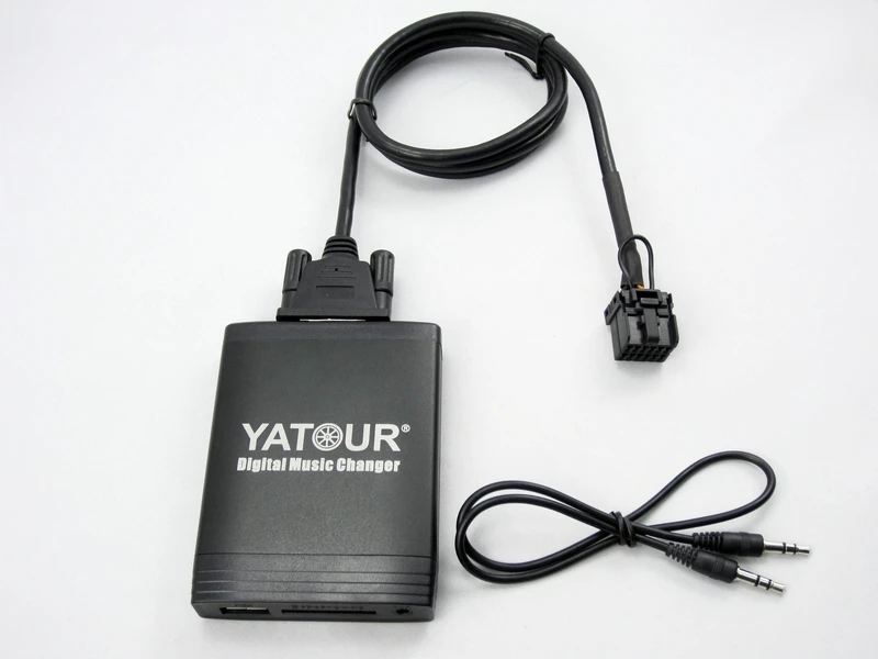 Yatour для Ford Focus MK1 6000cd Aux 6000CD RDS Эон 5000RDS Автомобильный MP3-плеер USB адаптер Bluetooth интерфейс cd-чейнджер Yt-m06 584