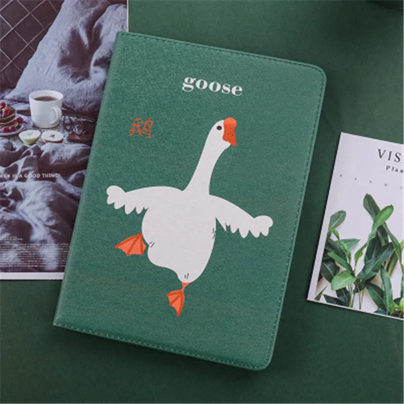 

SPEDKOY For Ipad Air 2 Case Goose Create Cute Cover Ipad Pro 9.7 Case Silicone Slim Soft IPad Pro Case Auto Sleep Stand Holder