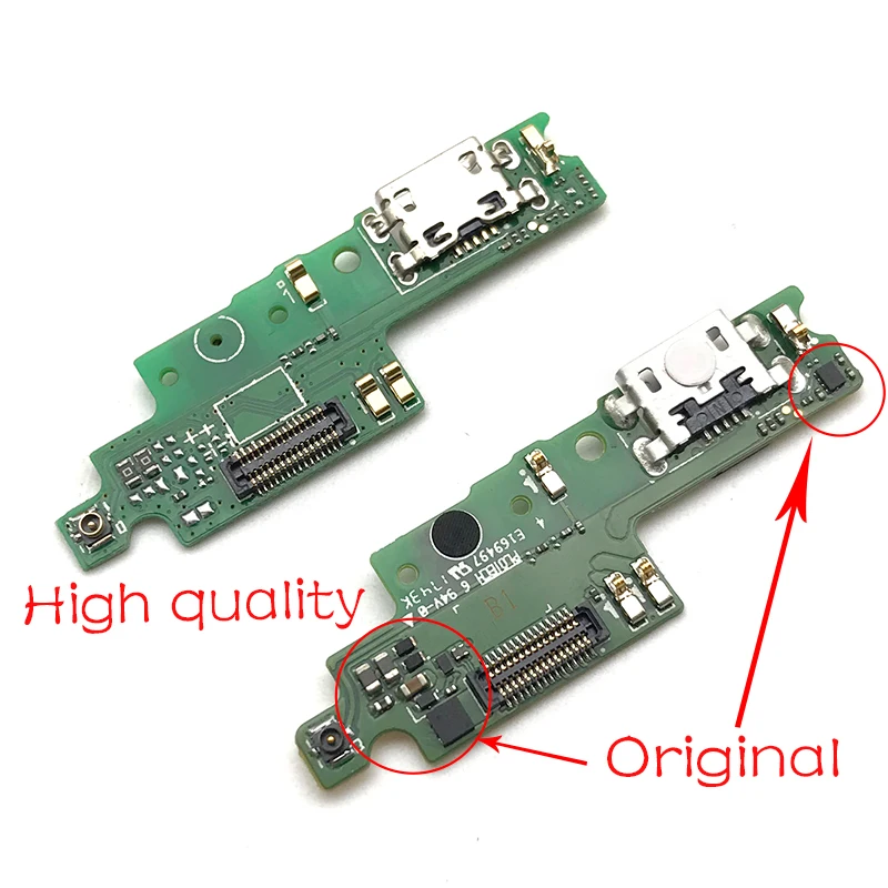 Док-разъем Micro USB зарядное устройство зарядный порт гибкий кабель зап. Части для соединительной платы для Xiaomi Redmi 4X4 Pro