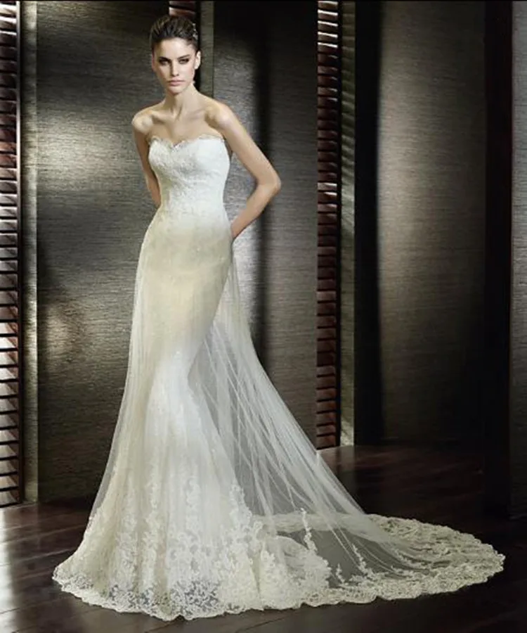 Свадебное платье «Любимая» с русалочкой vestido de noiva
