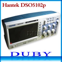 Hantek DSO5102P цифровой осциллограф Портативный 100 МГц 2 Каналы 1GSa/s запись Длина 40 K USB Osciloscopio портативные осциллографы