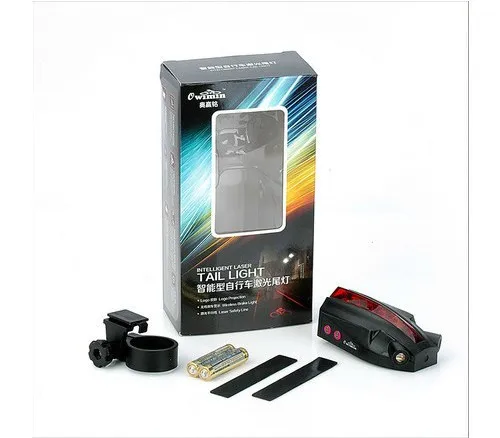 Clearance Cycling Bike Bicycle Intelligent Laser Rear Light 5 LED Tail Wireless Brake Lamp AL2207 1 Clearance Cycling Bike Bicycle Intelligent Laser Rear Light 5 LED Tail Wireless Brake Lamp AL2207 1