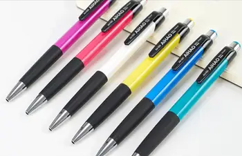

black/blue/red AH505 Simplicity ballpoint pen office write pen school roller pen children Stationery student prize gift 60pc/lot